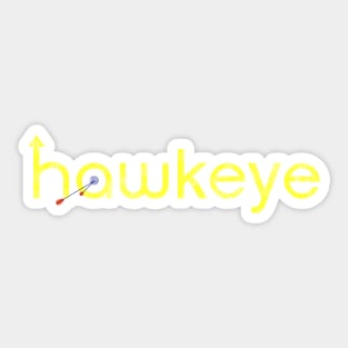 Hwkeye Sticker